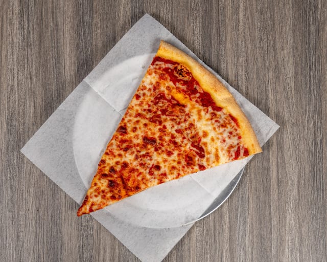 Slice of Cheese Pizza.