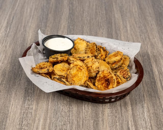 House Fried Pickles.